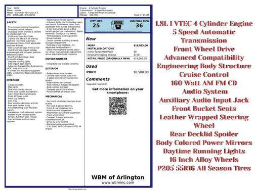 2009 Honda Civic LX-S