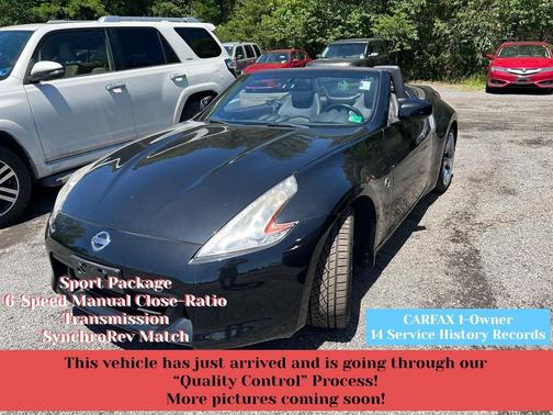 Magnetic Black Metallic 2010 Nissan 370Z Touring