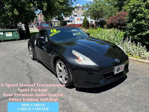 Magnetic Black Metallic 2010 Nissan 370Z Touring