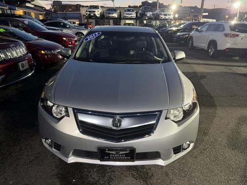 Silver Moon Metallic 2013 Acura TSX Technology