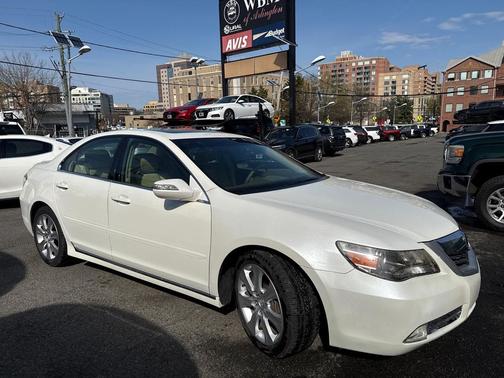 Alberta White Pearl 2009 Acura RL Technology