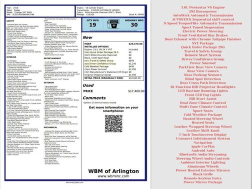 2019 Dodge Charger SXT