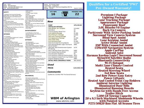 2019 Mercedes-Benz GLS 450 4MATIC