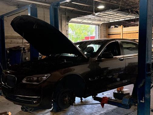 Mojave Metallic 2015 BMW 750 Li xDrive