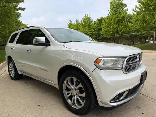 Bright White 2017 Dodge Durango Citadel