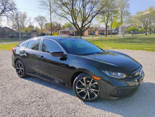 Crystal Black Pearl 2021 Honda Civic Sport