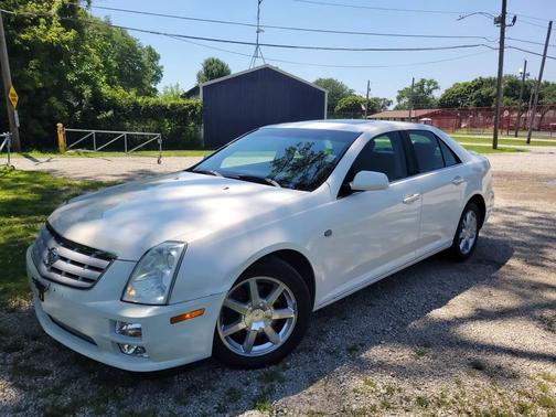 White Diamond 2005 Cadillac STS V6