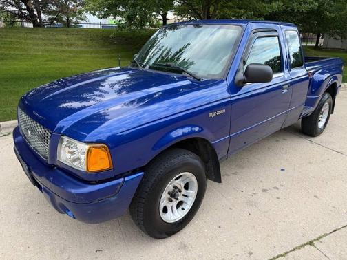 Blue 2003 Ford Ranger XLT SuperCab