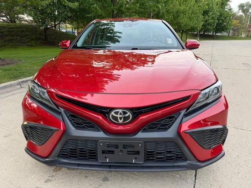 Supersonic Red 2021 Toyota Camry SE