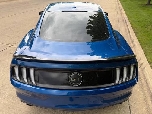 Blue 2017 Ford Mustang GT Premium