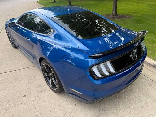 Blue 2017 Ford Mustang GT Premium