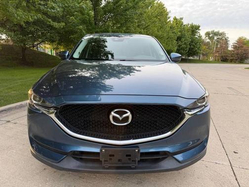 Blue 2017 Mazda CX-5 Touring