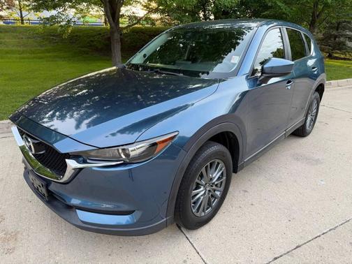 Blue 2017 Mazda CX-5 Touring