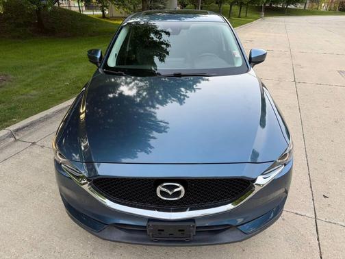 Blue 2017 Mazda CX-5 Touring