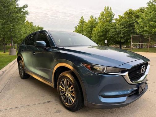 Blue 2017 Mazda CX-5 Touring