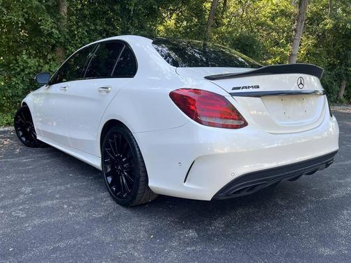 White 2017 Mercedes-Benz AMG C 43 4MATIC