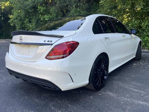 White 2017 Mercedes-Benz AMG C 43 4MATIC