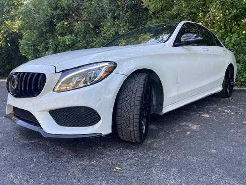 White 2017 Mercedes-Benz AMG C 43 4MATIC