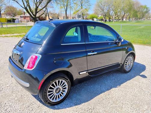 Nero (Black) 2012 FIAT 500 Lounge