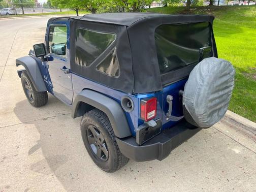 Deep Water Blue Pearlcoat 2009 Jeep Wrangler X