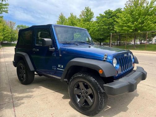 Deep Water Blue Pearlcoat 2009 Jeep Wrangler X