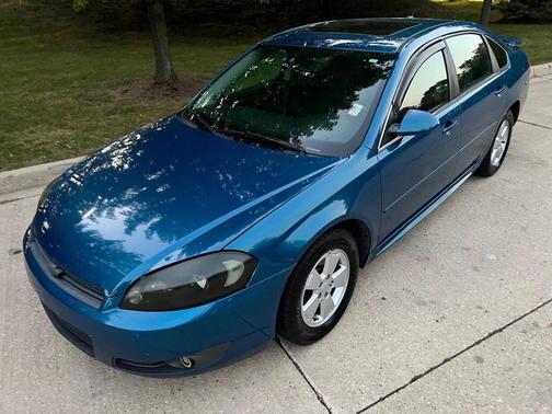 Aqua Blue Metallic 2010 Chevrolet Impala LT
