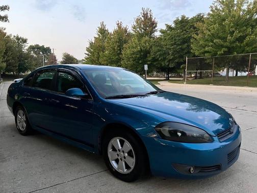 Aqua Blue Metallic 2010 Chevrolet Impala LT