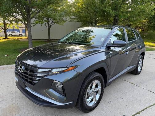 Portofino Gray 2022 Hyundai TUCSON SE