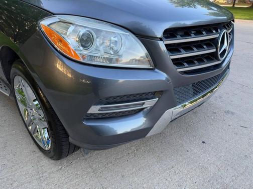 Steel Gray Metallic 2015 Mercedes-Benz M-Class 4MATIC