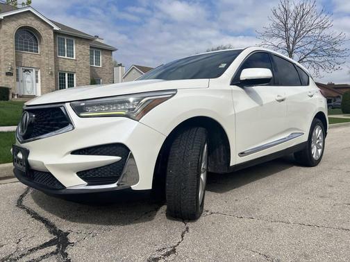 White Diamond Pearl 2019 Acura RDX Base