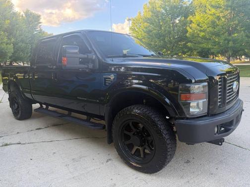 Black Clearcoat 2009 Ford F-350 Lariat