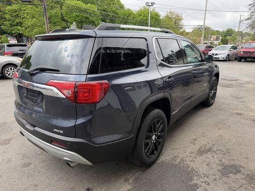 Blue 2018 GMC Acadia SLT-1