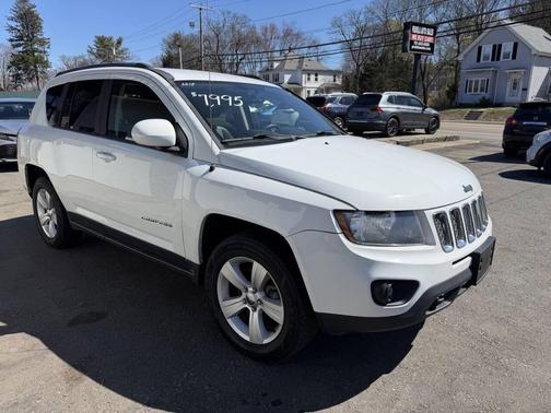 White 2015 Jeep Compass Latitude