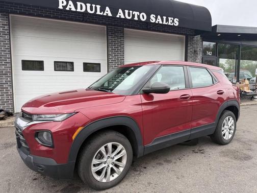 Red 2021 Chevrolet Trailblazer LS