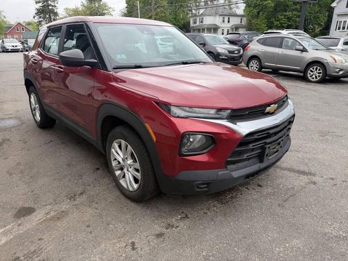 Red 2021 Chevrolet Trailblazer LS