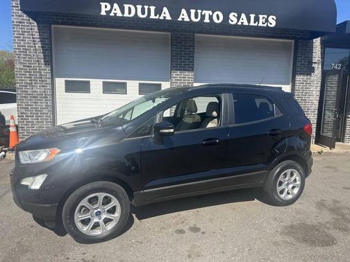 Black 2018 Ford EcoSport SE AWD 4dr Crossover