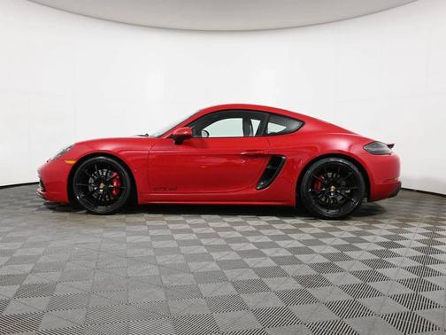 Carmine Red 2025 Porsche 718 Cayman