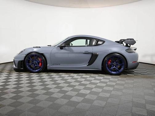 Arctic Grey 2025 Porsche 718 Cayman