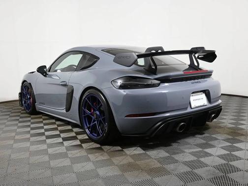 Arctic Grey 2025 Porsche 718 Cayman