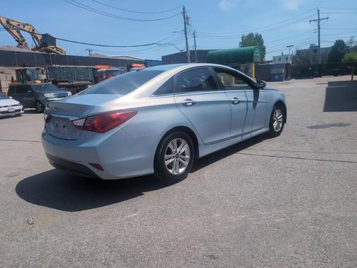 Iridescent Silver Blue Pearl 2014 Hyundai SONATA GLS
