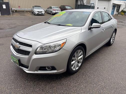 Silver 2013 Chevrolet Malibu 2LT