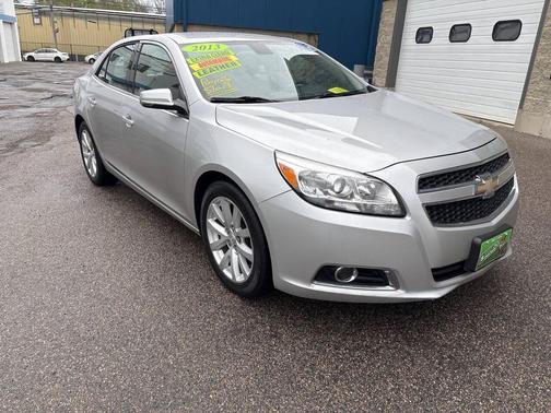 Silver 2013 Chevrolet Malibu 2LT