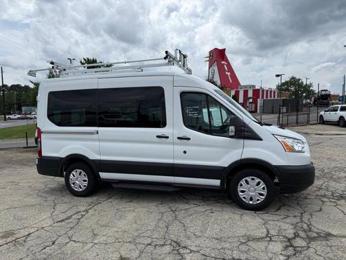 Oxford White 2019 Ford Transit-150 150 XLT SWB ROOF W/SLIDING SIDE DOOR