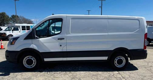 Oxford White 2022 Ford Transit-150 350 SWB ROOF