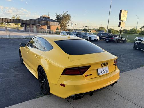 Yellow 2016 Audi RS 7 4.0T Prestige