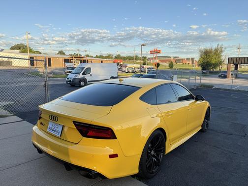 Yellow 2016 Audi RS 7 4.0T Prestige