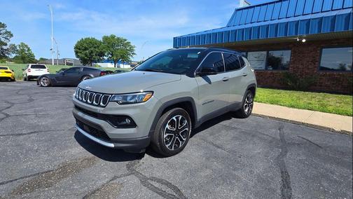 Gray 2024 Jeep Compass Limited