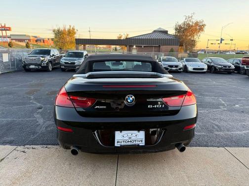 Black 2014 BMW 640 i xDrive