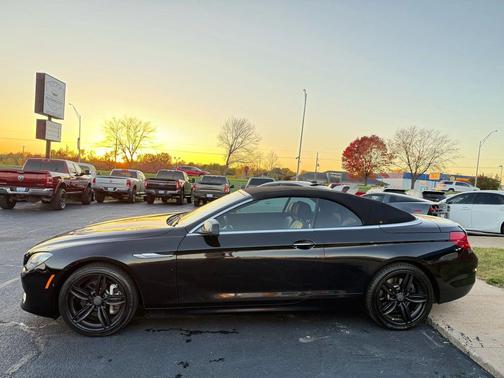 Black 2014 BMW 640 i xDrive