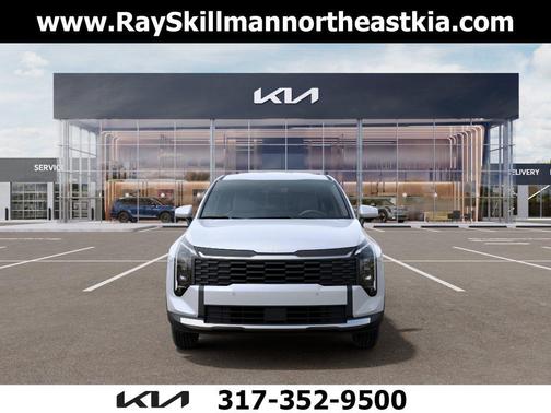 White Pearl 2026 Kia Sportage LX